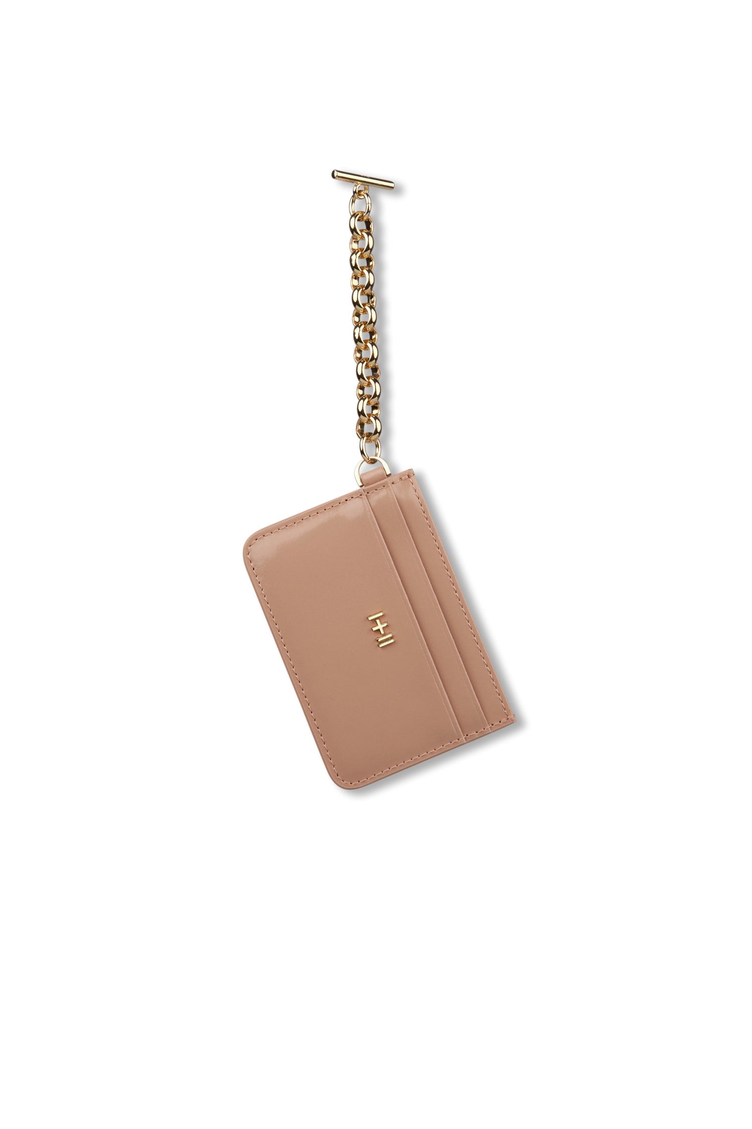 The Yumi Card Holder Fawn Light Gold - Gift Edit