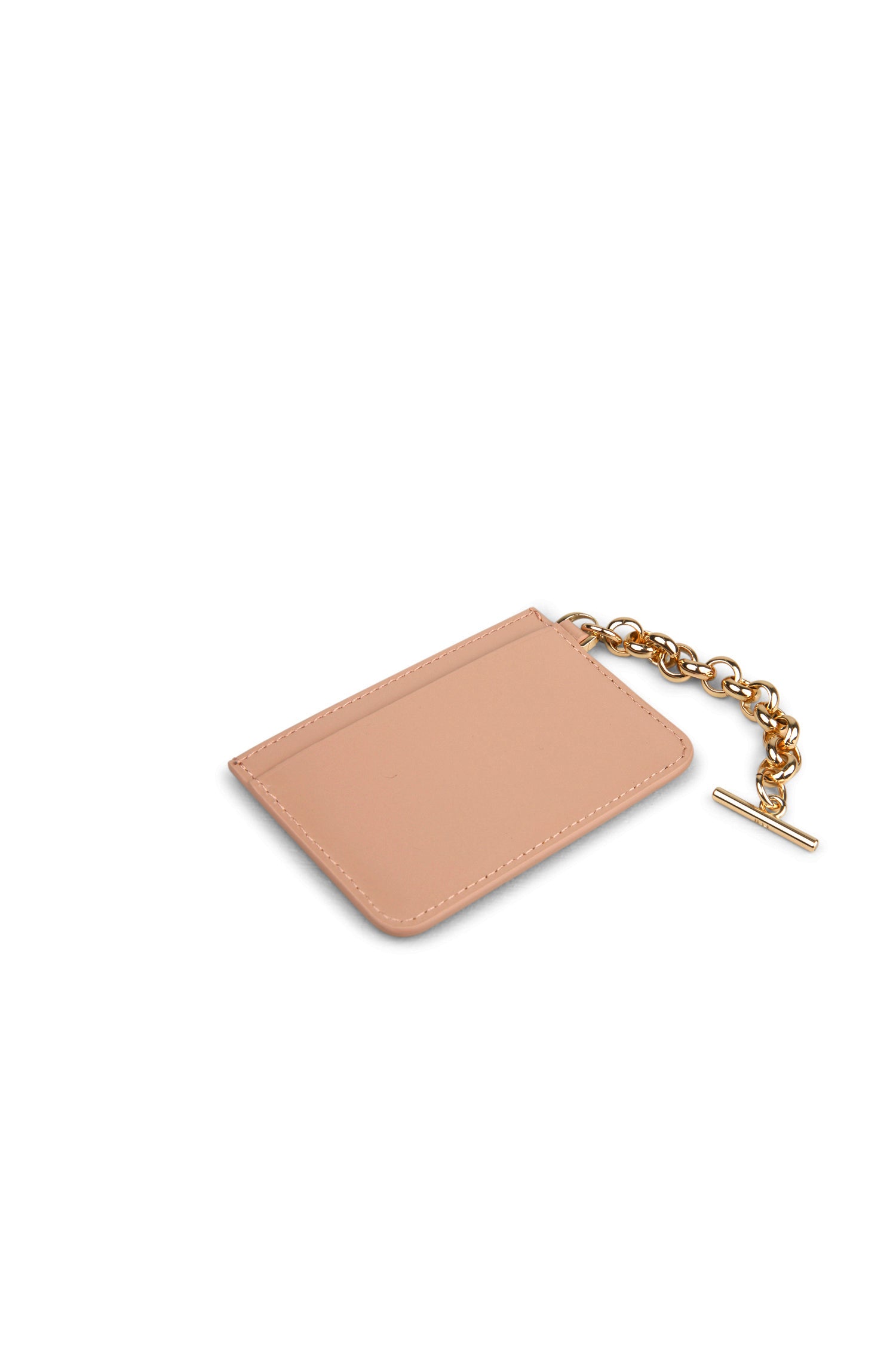The Yumi Card Holder Fawn Light Gold
