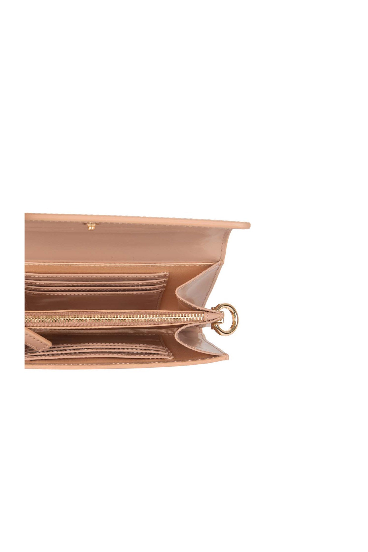 The Juicy Patent Phone Wallet Fawn - Gift Edit
