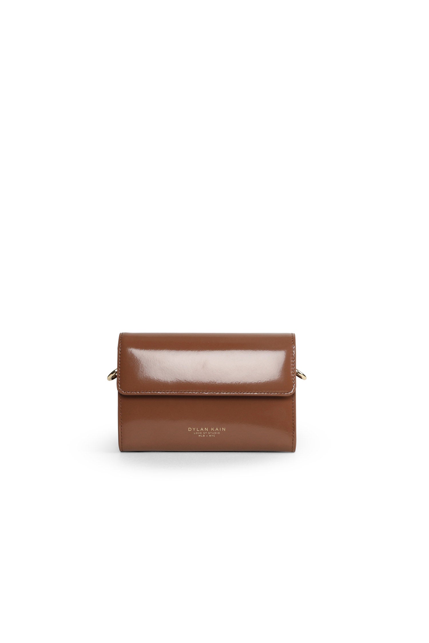 The Juicy Patent Wallet Chocolate - Gift Edit