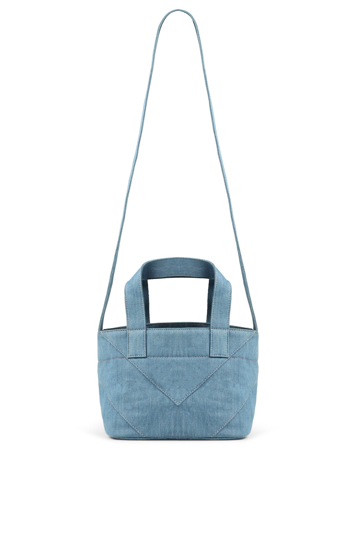 The Denim Mini Tote with Butterflies