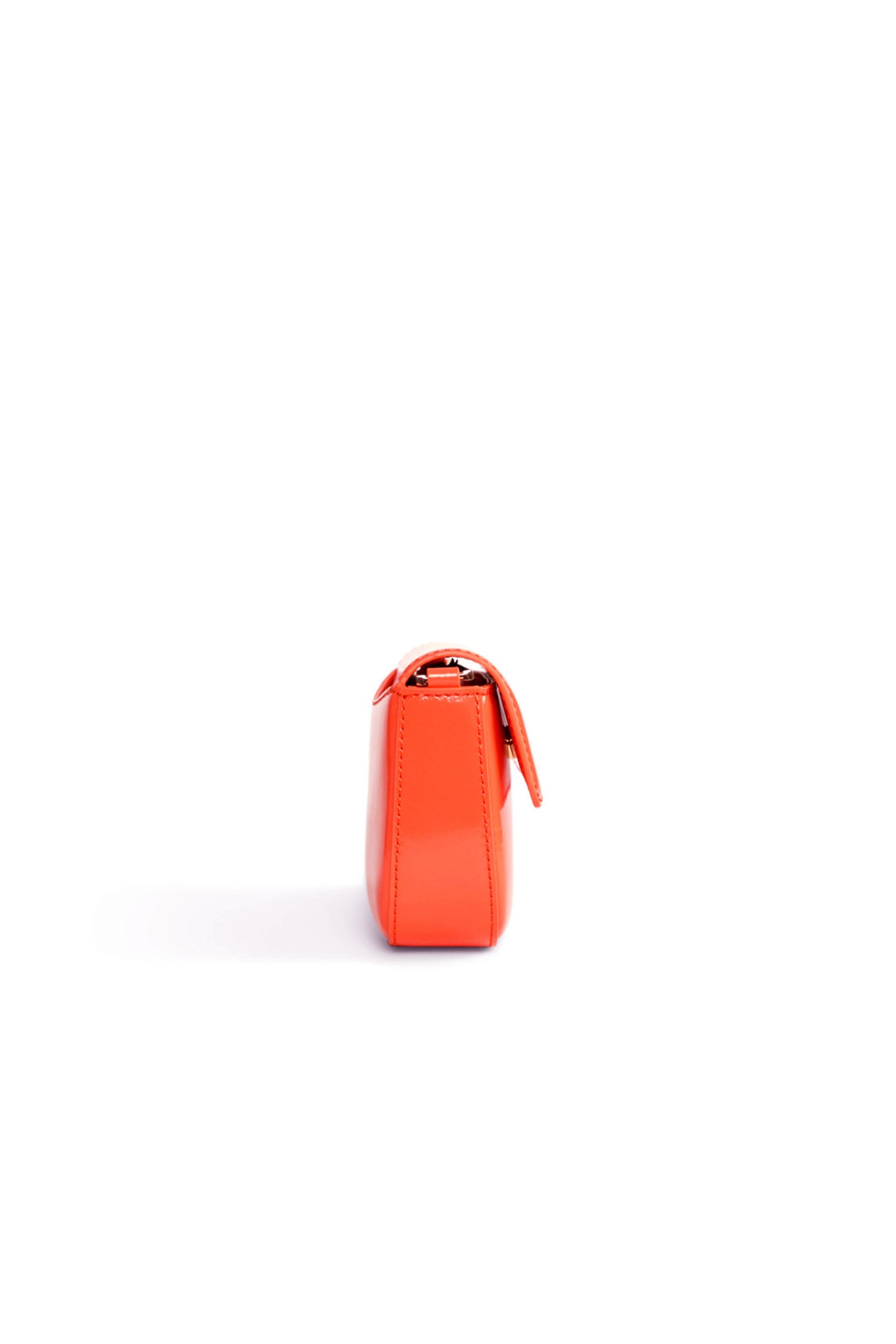 The Amelia Patent Bag Orange Sunset