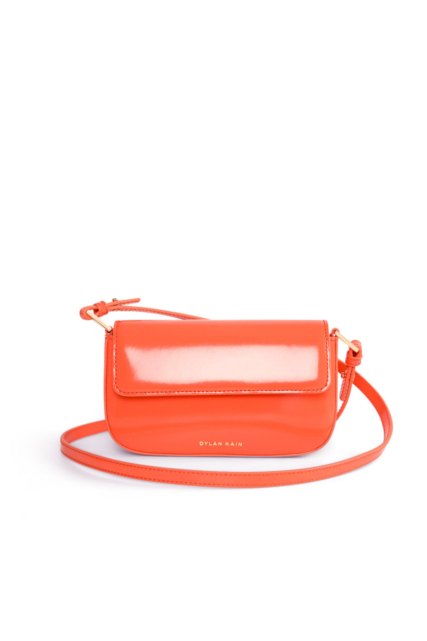 The Amelia Patent Bag Orange Sunset