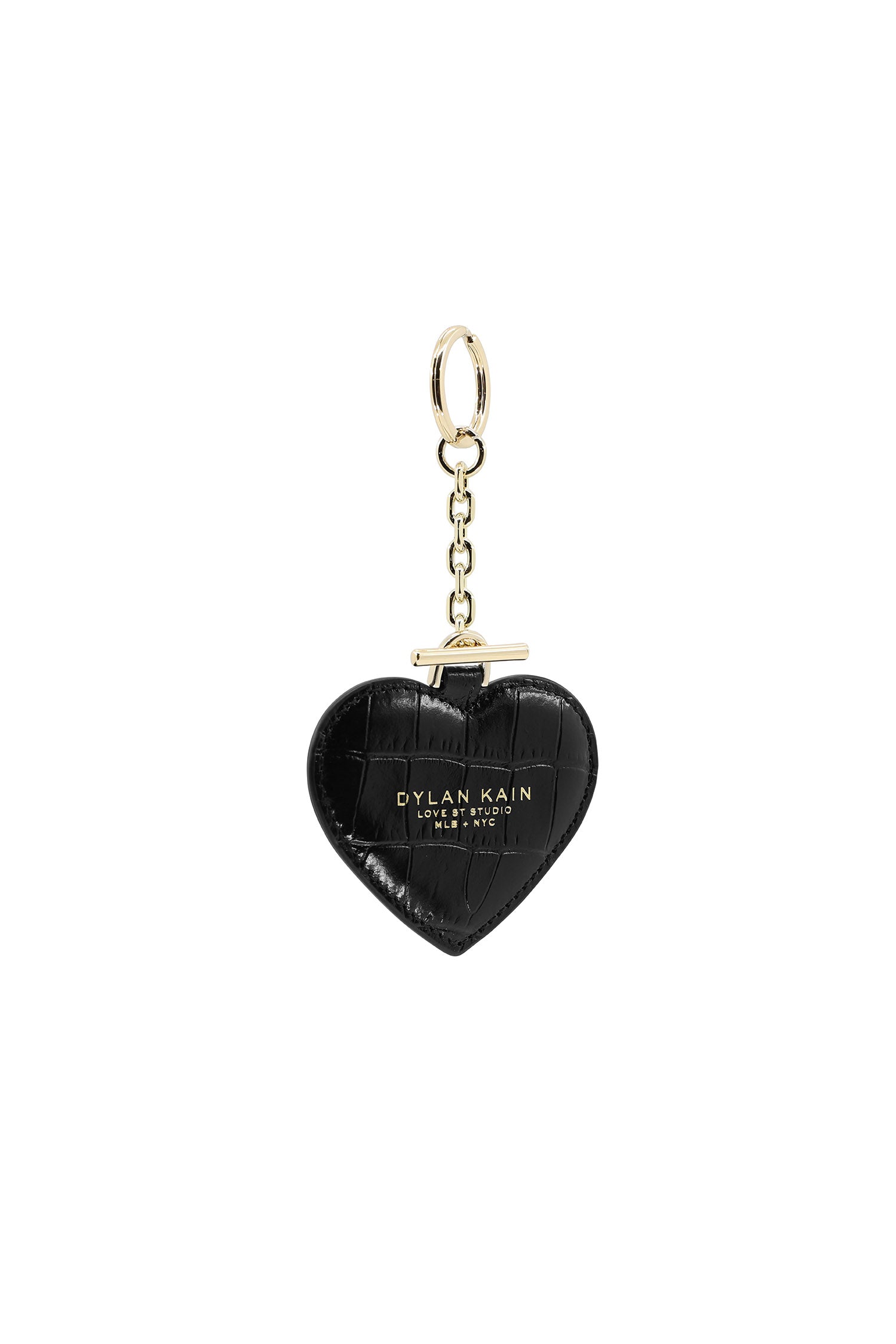 Dylan Kain Heart Keychain Light Gold